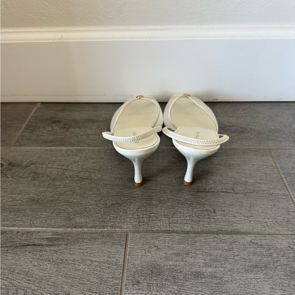 Reformation Paula Slingback Heel – White Mesh – Size 9.5 - Picture 6 of 7